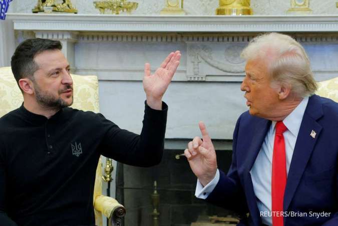 Trump Hentikan Bantuan Militer AS, Ukraina Pastikan Mampu Bertahan di Garis Depan