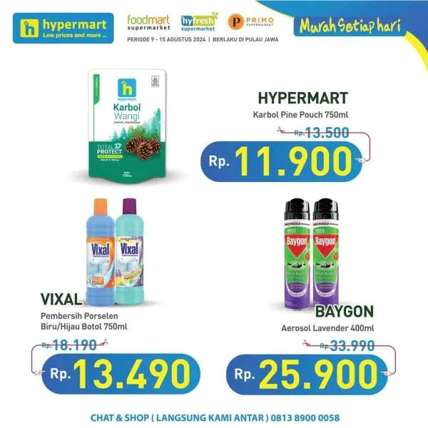 Promo JSM Hypermart Hyper Diskon Weekend Periode 9-12 Agustus 2024