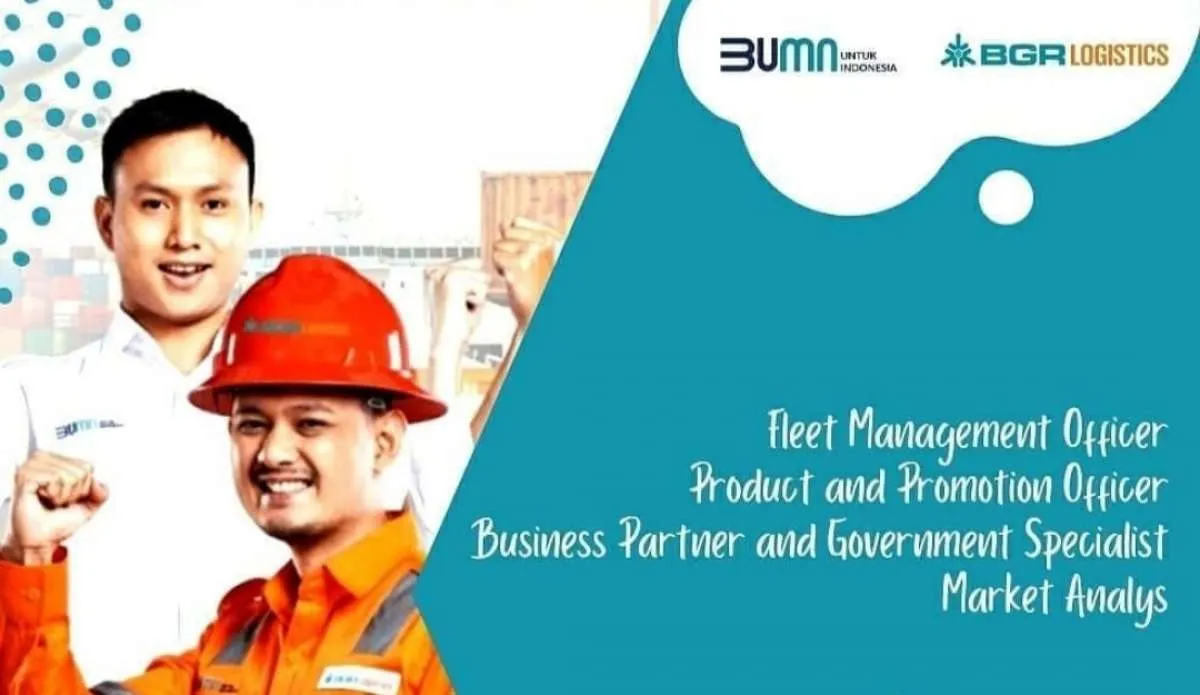 Lowongan kerja di BUMN BGR Logistics 2021, fresh graduate bisa daftar