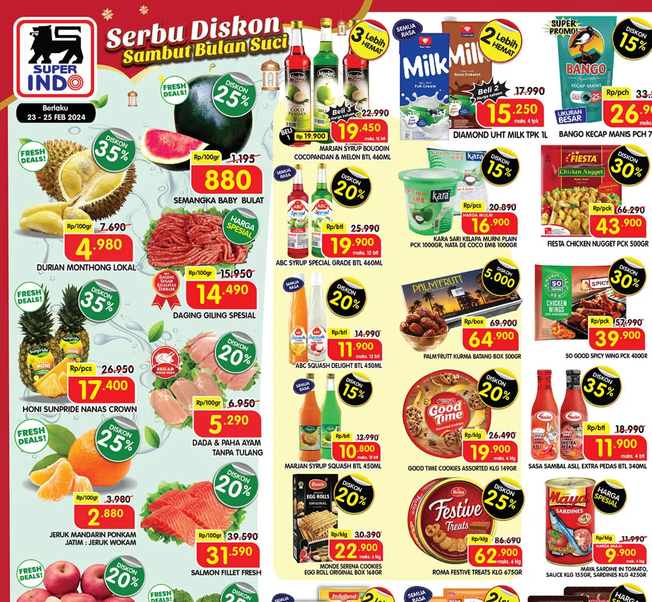 Promo JSM Superindo Periode 23-25 Februari 2024