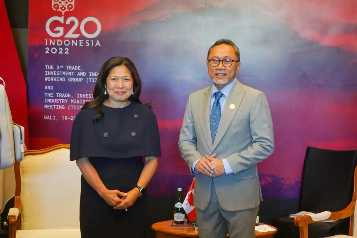 Bertemu Mendag Kanada, Mendag Zulkifli: Perkuat Hubungan Dagang di Berbagai Forum