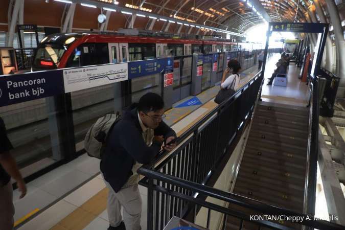 ASN Wajib Naik Transportasi Umum, KAI Catat Rekor Baru Pengguna LRT Jabodebek