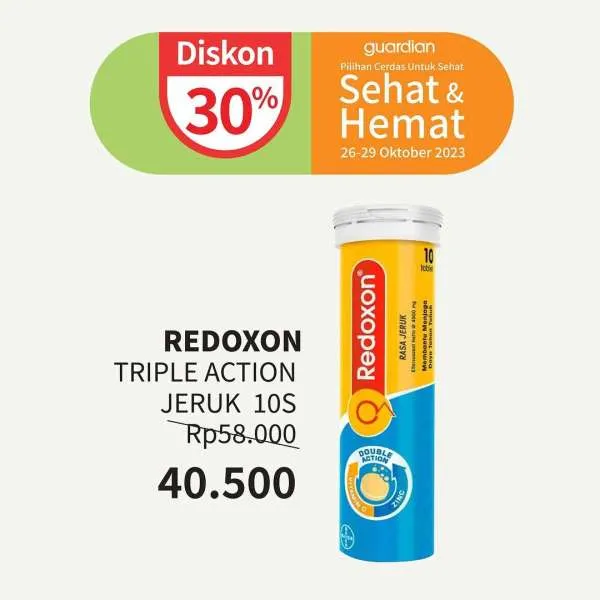 Promo Guardian Sehat & Hemat Hanya 4 Hari Periode 26-29 Oktober 2023