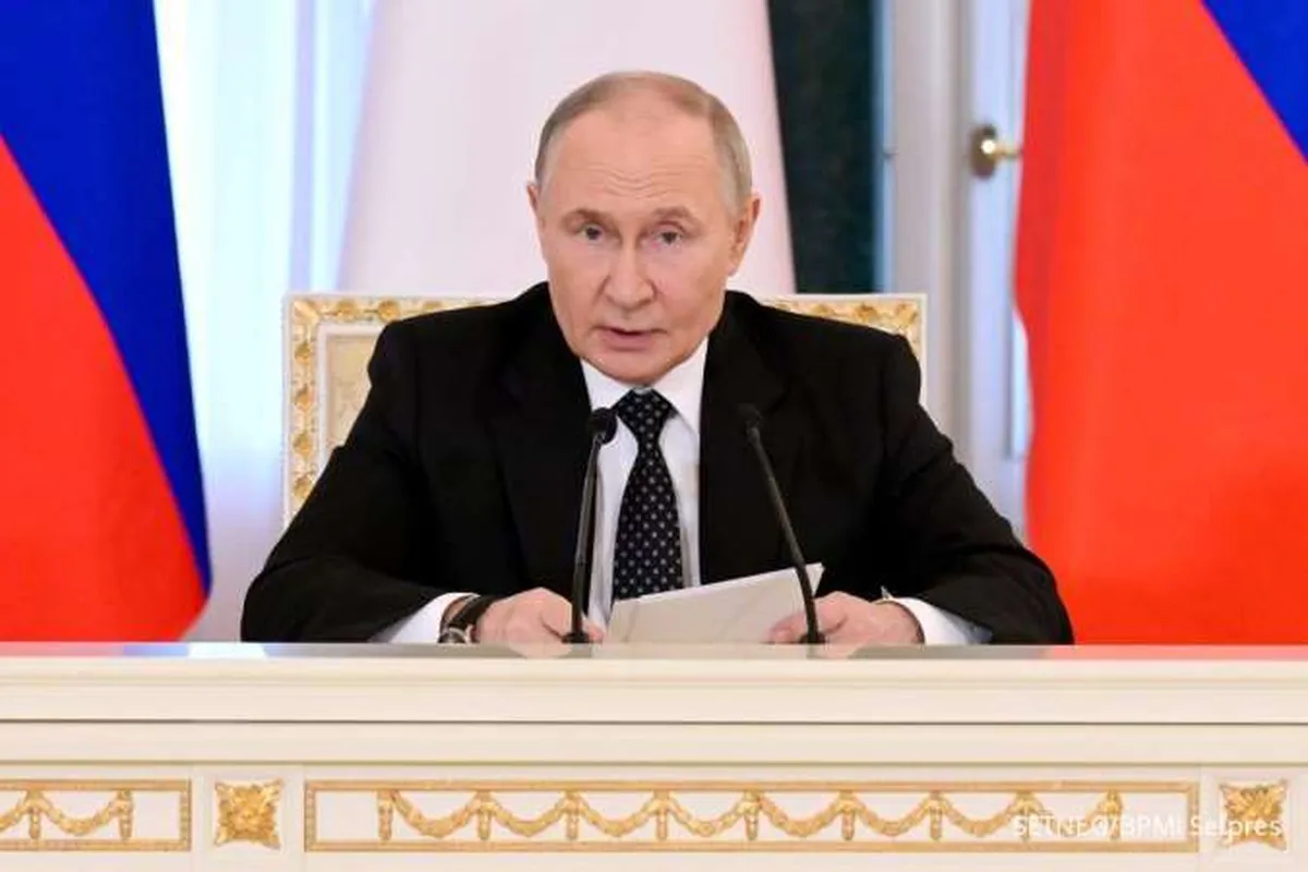 Putin Kecam Sanksi Perdagangan Jelang Kunjungan ke China