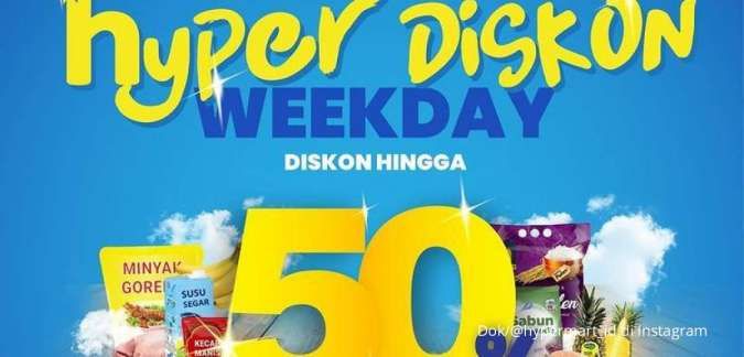 Harga Promo Hypermart 13-15 Desember 2022, Katalog Hyper Diskon Weekday Terbaru