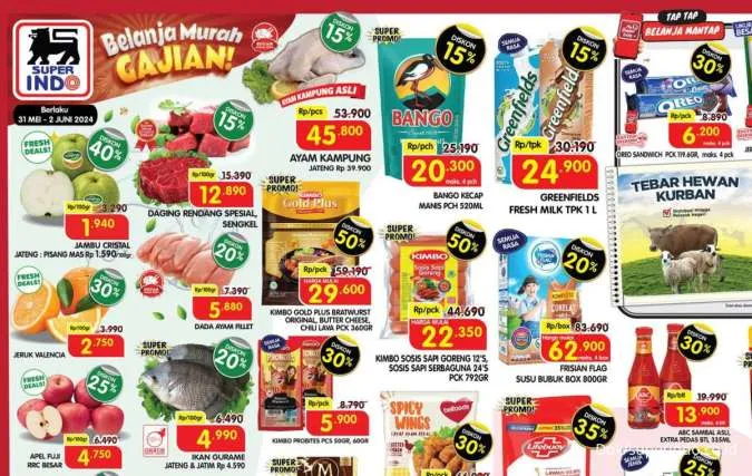 Katalog Promo JSM Superindo Diskon hingga 50% Periode 31 Mei-2 Juni 2024