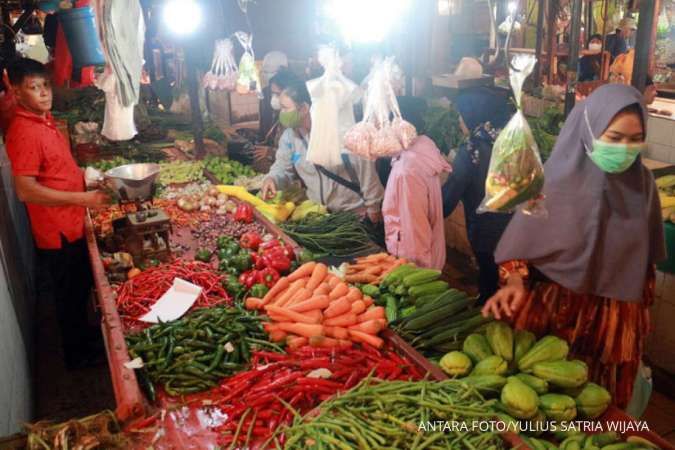 Kunjungi Pasar Cibinong, Satgas Pangan Kementan Pastikan Stok Aman