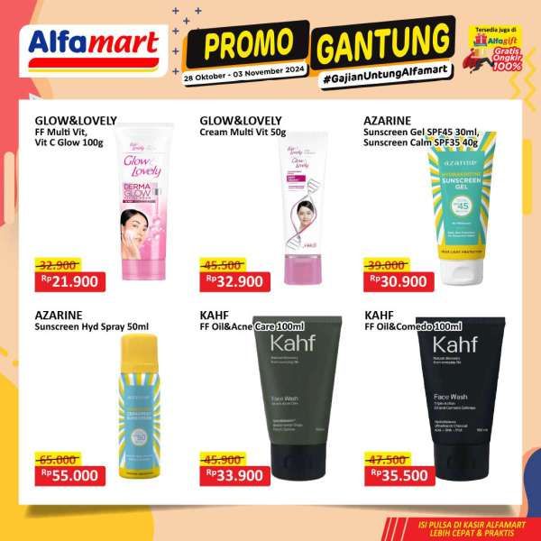 Promo Alfamart Gantung 28 Oktober-3 November 2024