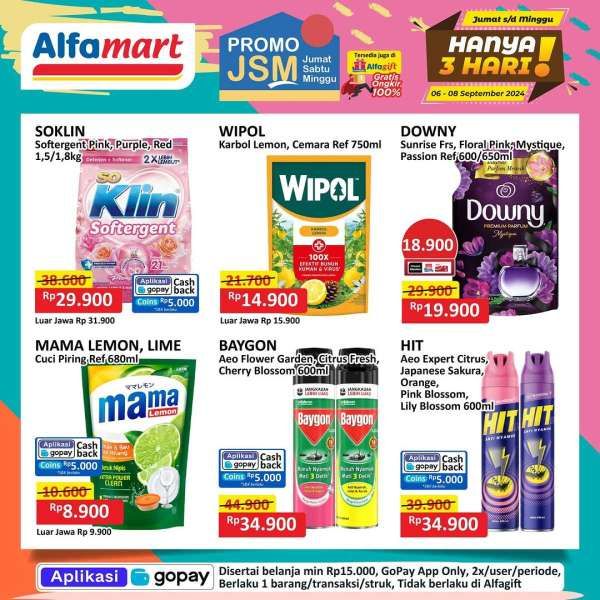 Promo JSM Alfamart 6-8 September 2024