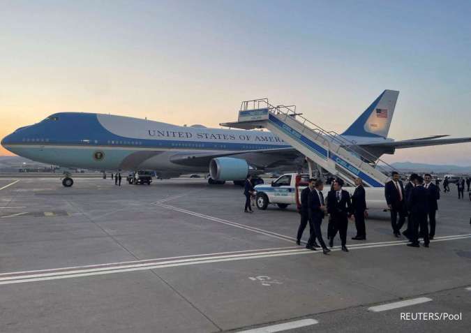 Donald Trump Sembunyi di Pesawat Lain, Ini Kisah Perjalanan Rahasia Presiden AS