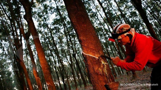 Pelemahan yen mendongkrak harga karet di Tokyo