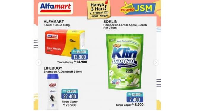 Promo JSM Alfamart Promo 5-7 Februari 2021