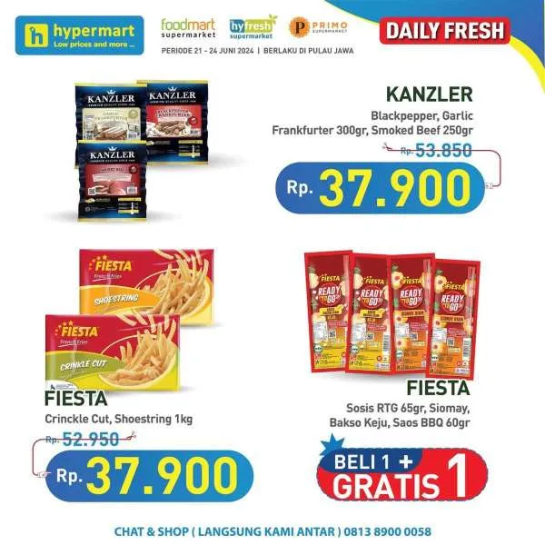 Promo JSM Hypermart Hyper Diskon Weekend Periode 21-24 Juni 2024