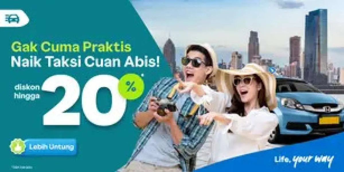 Promo Traveloka Mei 2023, Dapatkan Diskon Taksi hingga 20%