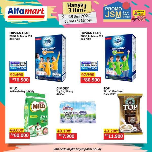 Promo JSM Alfamart 21-23 Juni 2024