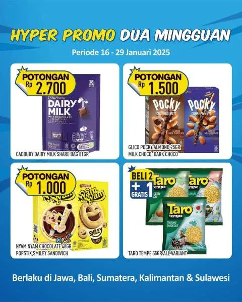 Promo Hypermart Dua Mingguan Periode 16-29 Januari 2025