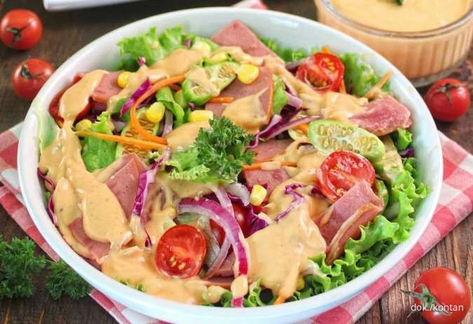 4 Pilihan Saus Salad Sayur untuk Diet Anda, Intip di Sini