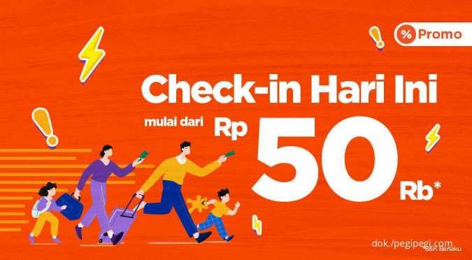 Khusus Hari Ini, Segera Check In Hotel di PegiPegi Mulai dari Rp50.000 Saja!