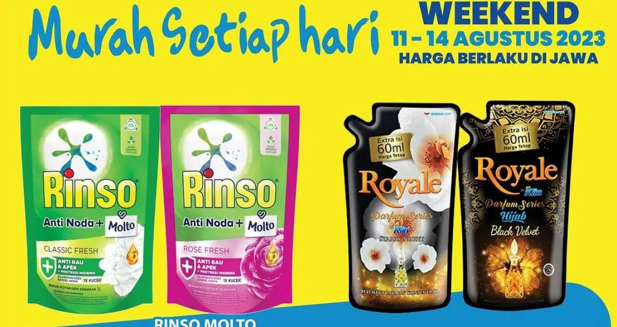 Promo JSM Hypermart Hari Ini Minggu 13 Agustus 2023, Promo Murah Selama 4 Hari