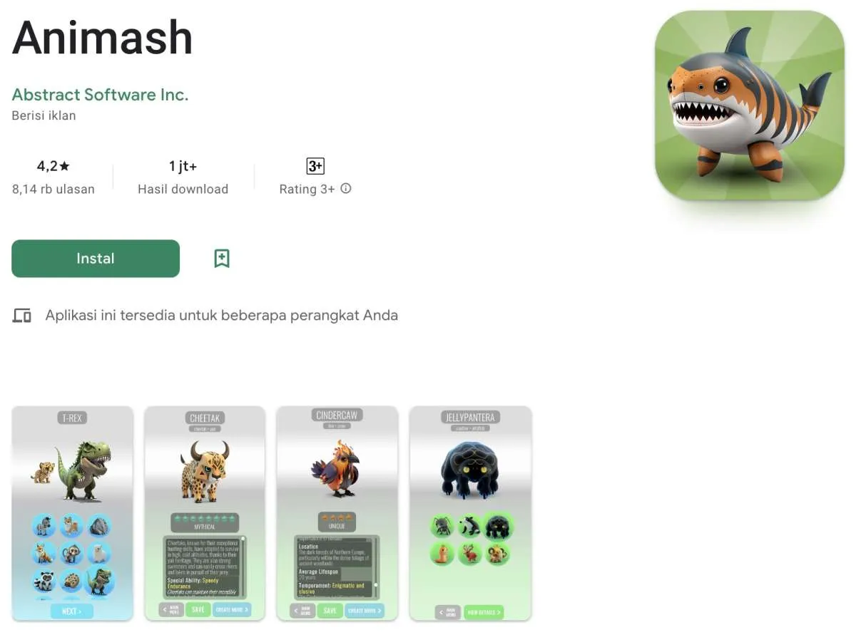 Link Download Animash APK Android yang Resmi Versi Terbaru, Ukuran Cuma Segini