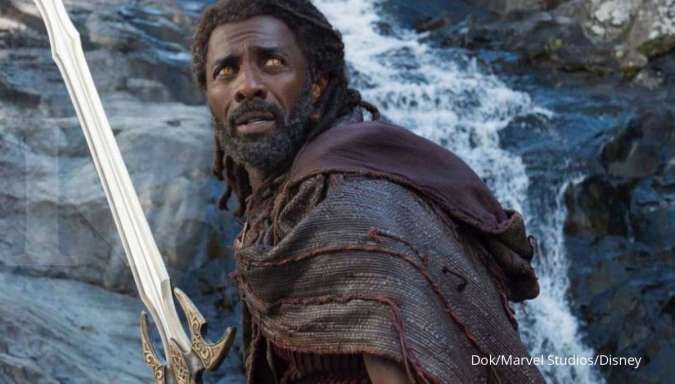 Idris Elba sebagai Heimdall di Marvel Cinematic Universe.