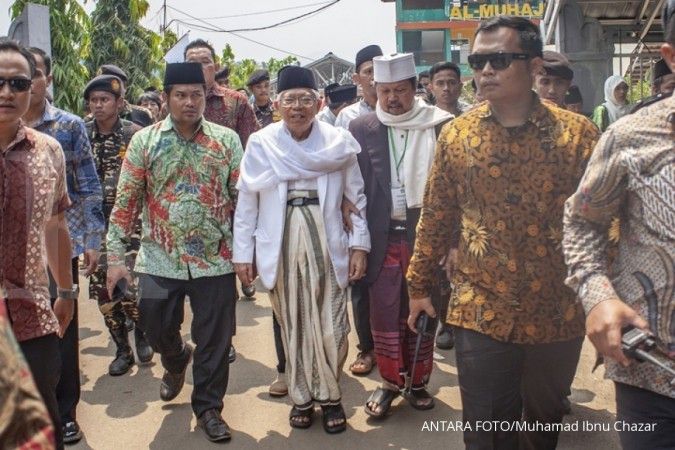 Ma ruf Amin bertolak ke Yogyakarta selama dua  hari apa  