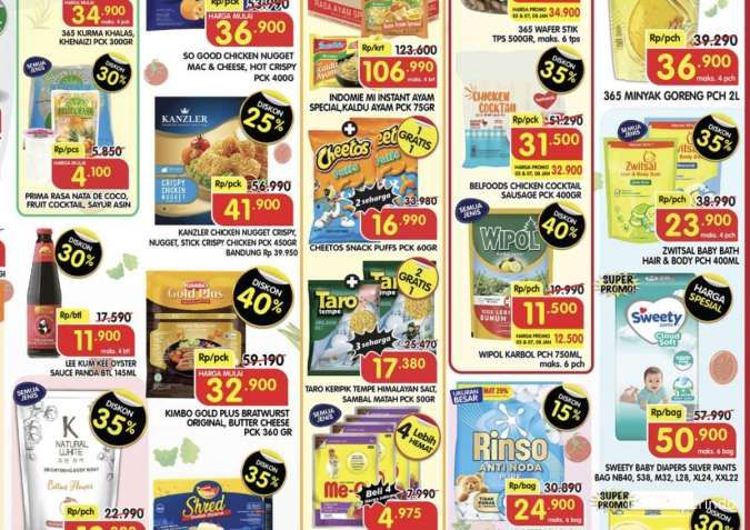 Promo Superindo Weekday 5-8 Januari 2026, Jeruk Shantang-Kanzler Diskon hingga 45%