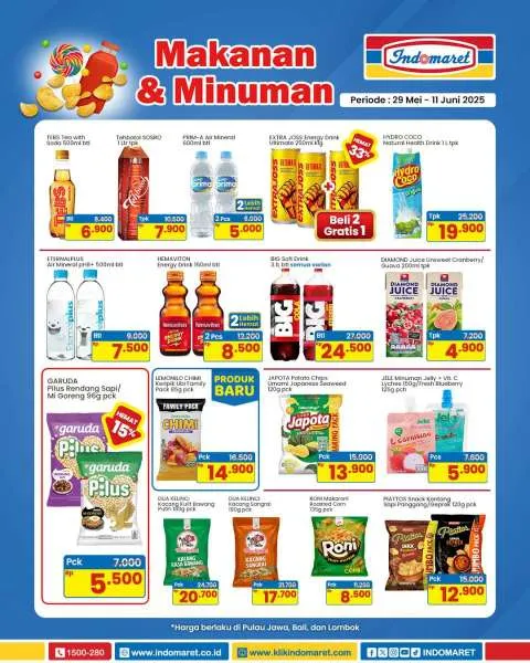 Promo Indomaret Super Hemat Periode 29 Mei-11 Juni 2025
