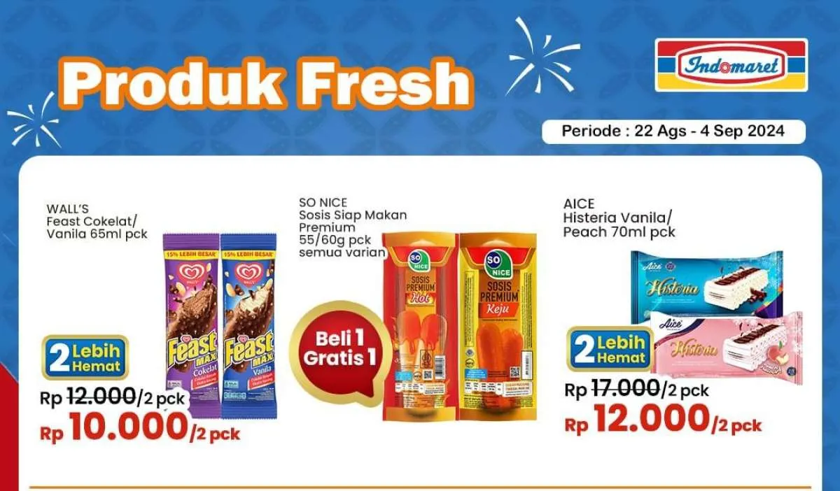 Promo Es Krim di Alfamart,-Indomaret & Superindo Akhir Pekan, Ada Beli 2 Lebih Hemat