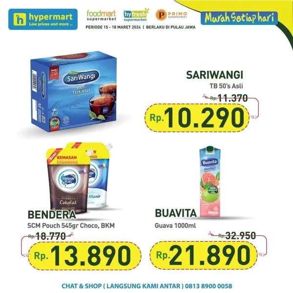 Promo JSM Hypermart Hyper Diskon Weekend Periode 15-18 Maret 2024