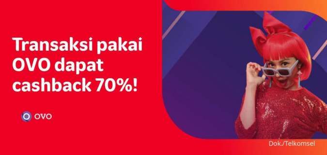 Beli Pulsa Telkomsel Pakai OVO Dapat Cashback 70%, Simak Promonya!