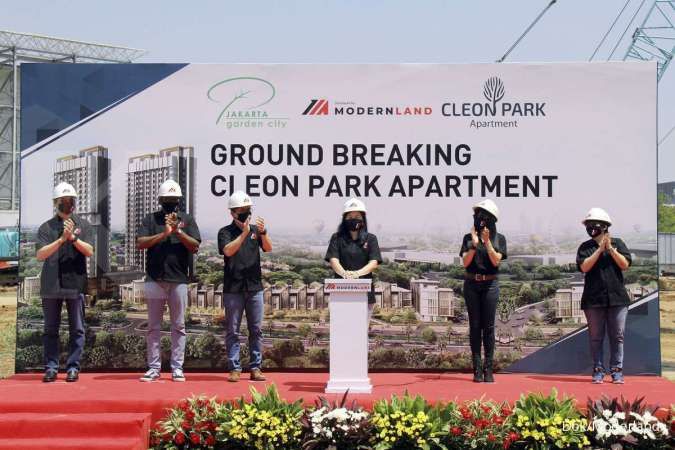 Modernland gelar ground breaking Cleon Park Apartment Jakarta Garden City