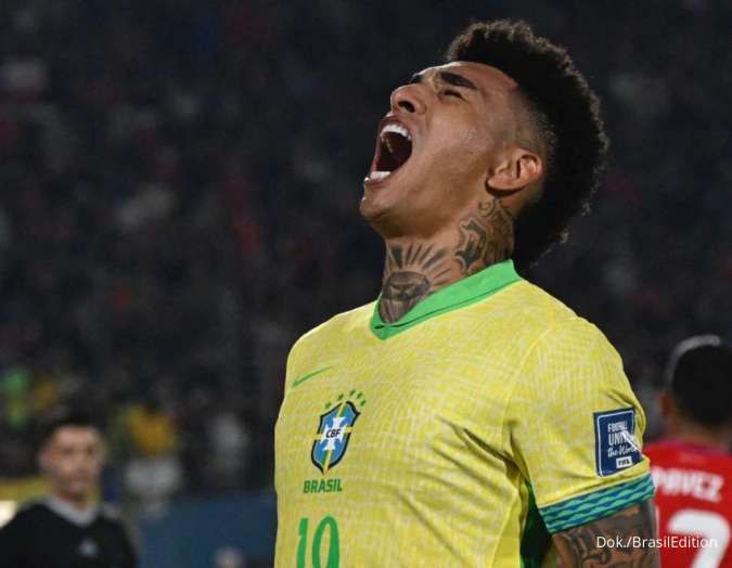 Hasil Chile vs Brasil: Menang Dramatis, Skor 1-2 untuk Brasil