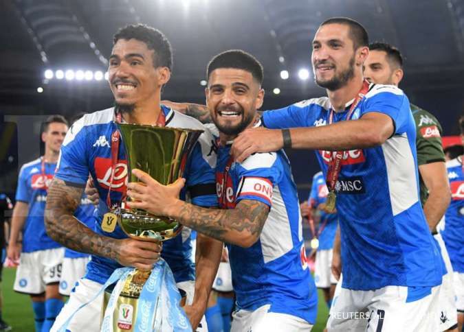 Napoli pertahankan tren positif di kompetisi Italia
