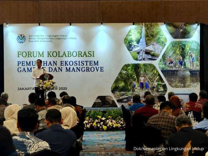 Kementerian LH Dorong Pemulihan Ekosistem Gambut dan Mangrove Lewat Pentahelix