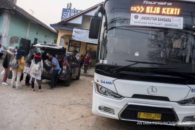 PSBB transisi, jumlah penumpang bus DAMRI meningkat 15%