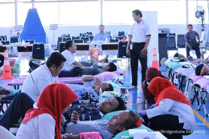 Bridgestone Indonesia Donasikan 783 Kantong Darah melalui Kegiatan Donor Darah Massal