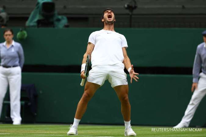 Carlos Alcaraz Juarai Tenis Wimbledon Putra 2023, Ini Daftar Juara Sepanjang Masa  