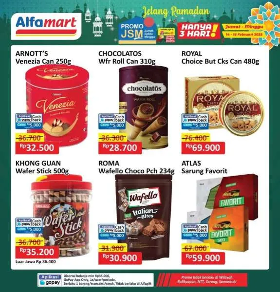 Promo JSM Alfamart Jelang Ramadan 14-16 Februari 2025