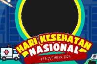 30 Twibbon Hari Kesehatan Nasional 2025: Sebarkan Semangat Hidup Sehat