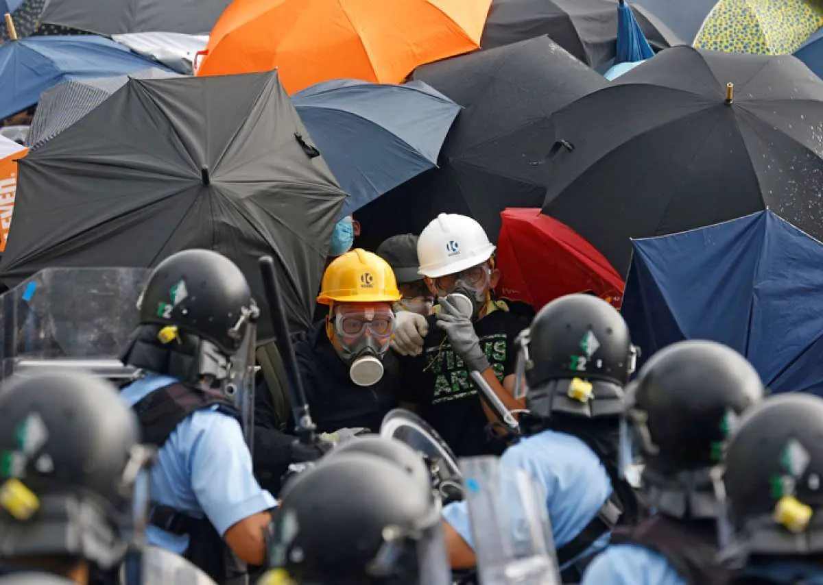 Amerika Serikat menuduh China terapkan rezim preman di Hong Kong