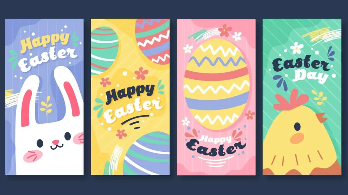  25 Kartu Ucapan Paskah Anak-anak, Desain Menarik dan Penuh Warna 