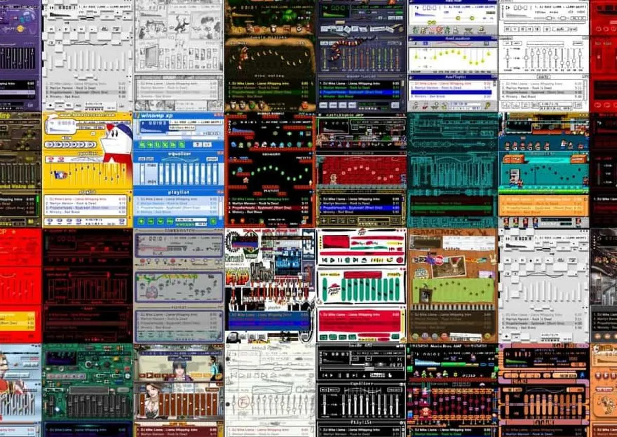 Bernostalgia mencoba ribuan skin Winamp tanpa harus downnload, begini caranya