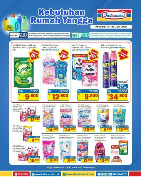 Promo Indomaret Super Hemat Periode 12-25 Juni 2025