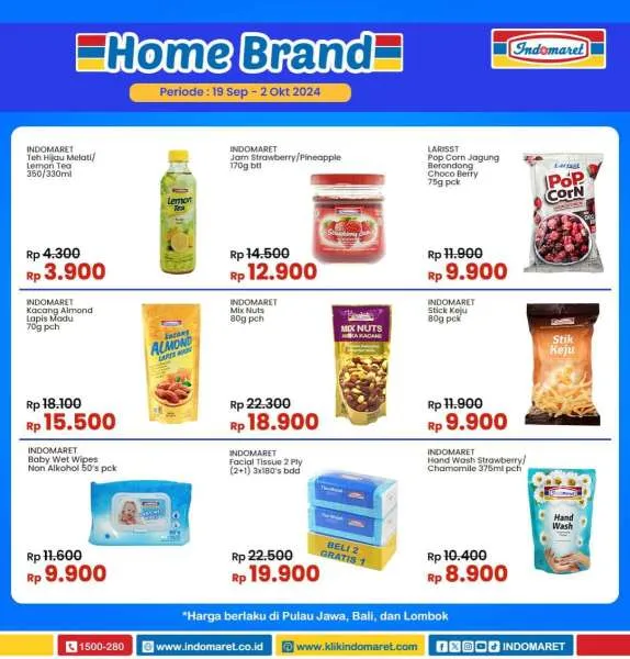 Promo Indomaret Super Hemat Periode 19 September-2 Oktober 2024