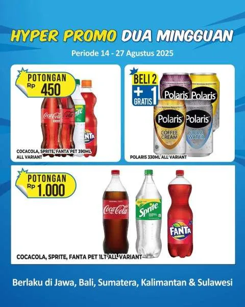 Promo Hypermart Dua Mingguan Periode 14-27 Agustus 2025