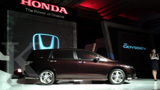 Tahun depan, Honda rilis Odyssey terbaru