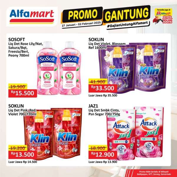 Promo Alfamart Gantung 27 Januari-2 Februari 2025