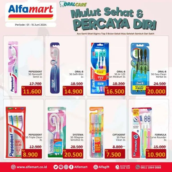 Promo Alfamart Personal Care Fair Periode 1-15 Juni 2024