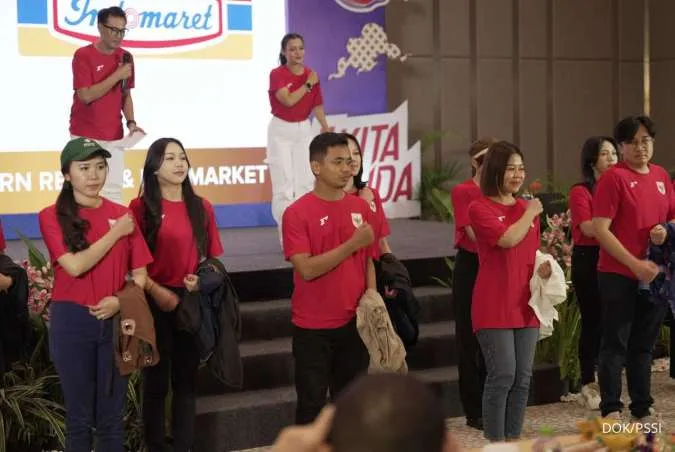 Jersey Timnas Indonesia di Indomaret